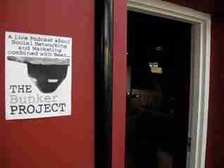 Andrew McGivern and Bob Garlick, hosts of the Bunker Project