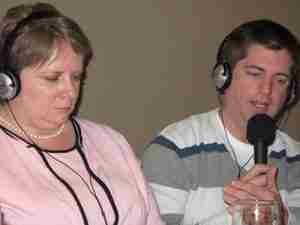 Margaret and Jeff at the bunker project