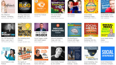 examples of podcast album art