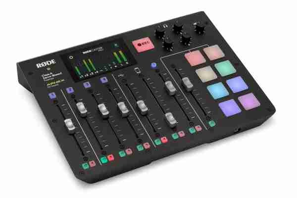 The RODECaster Pro is available now with multi-track recording on Amazon