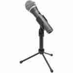 Samson Q2U USB/XLR Dynamic Microphone Recording and Podcasting Pack (Includes Mic Clip, Desktop Stand, Windscreen and Cables)
