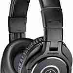 Audio-Technica ATH-M40x Professional Studio Monitor Headphone, Black