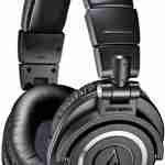 Audio-Technica ATH-M50x Professional Studio Monitor Headphones, Black